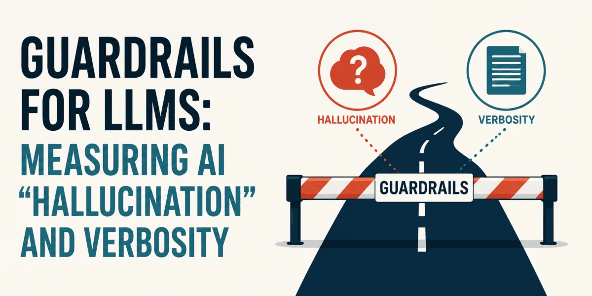 Guardrails for the Generative Era: Taming LLM Verbosity to Mitigate Hallucinations