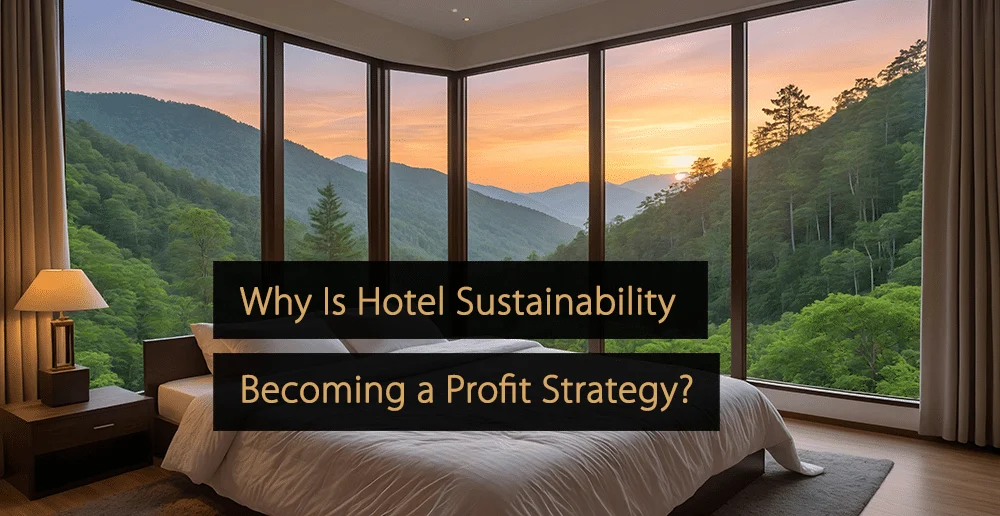 The New Bottom Line: Why Hotel Sustainability is Now a Profit-Driven Operating Strategy