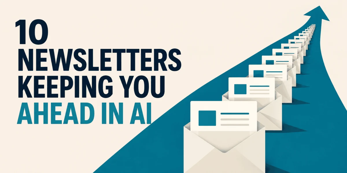 The Signal in the Noise: 10 Essential AI Newsletters for the 2026 Professional